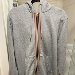 Burberry Stripe Zip hoodie